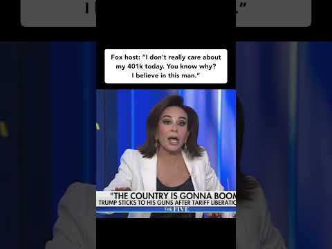 Fox host goes FULL North Korea lady amid market crash