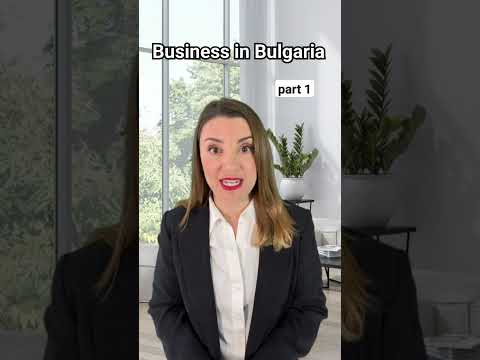 Business in Bulgaria. Part 1