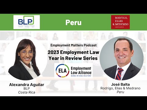 2023 Employment Law Year in Review: Peru