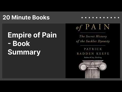 Empire of Pain - Book Summary