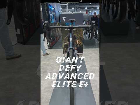 Giant E-Bike Defy Advanced E+ Elite #ebike #cycling
