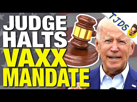 Federal Judge Halts Biden&#039;s Vaxx Mandate