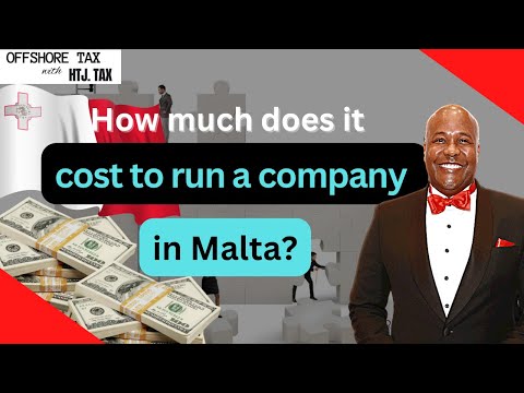 [ Offshore Tax ] How much does it cost to run a company in Malta?