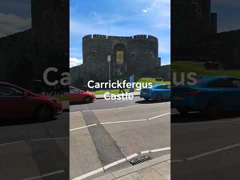 Carrickfergus UK Castle. Northern Ireland guide. Tourism. Medieval Castle