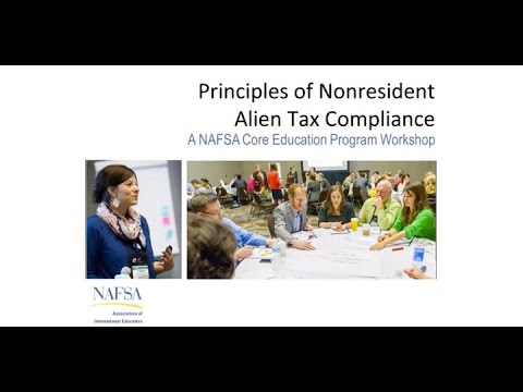 Principles of Nonresident Alien Tax Compliance