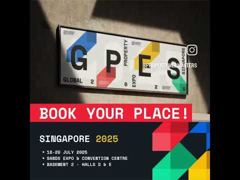 The Global Property Expo Singapore 2025. Connect, Invest &amp; Grow.