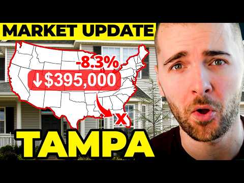 Tampa&#039;s housing market is going bust. (2025 correction getting worse)