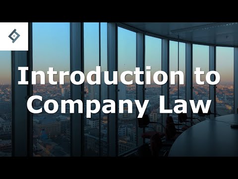 Introduction to Company Law