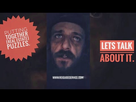 Putting together (real estate) puzzles. Lets talk about it!!
