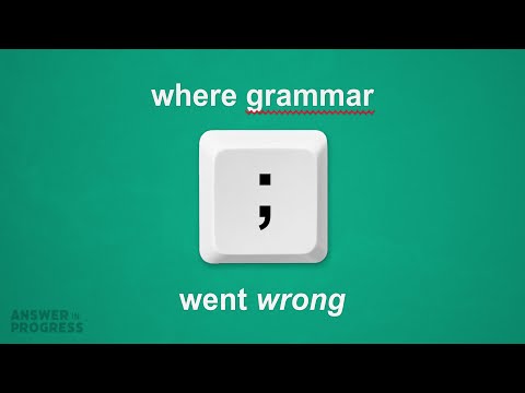 Why Semicolons are Hard to Use (ft. Tom Scott)