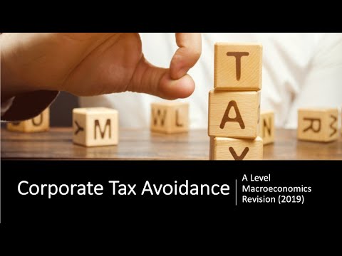Explaining Corporate Tax Avoidance - A Level and IB Economics