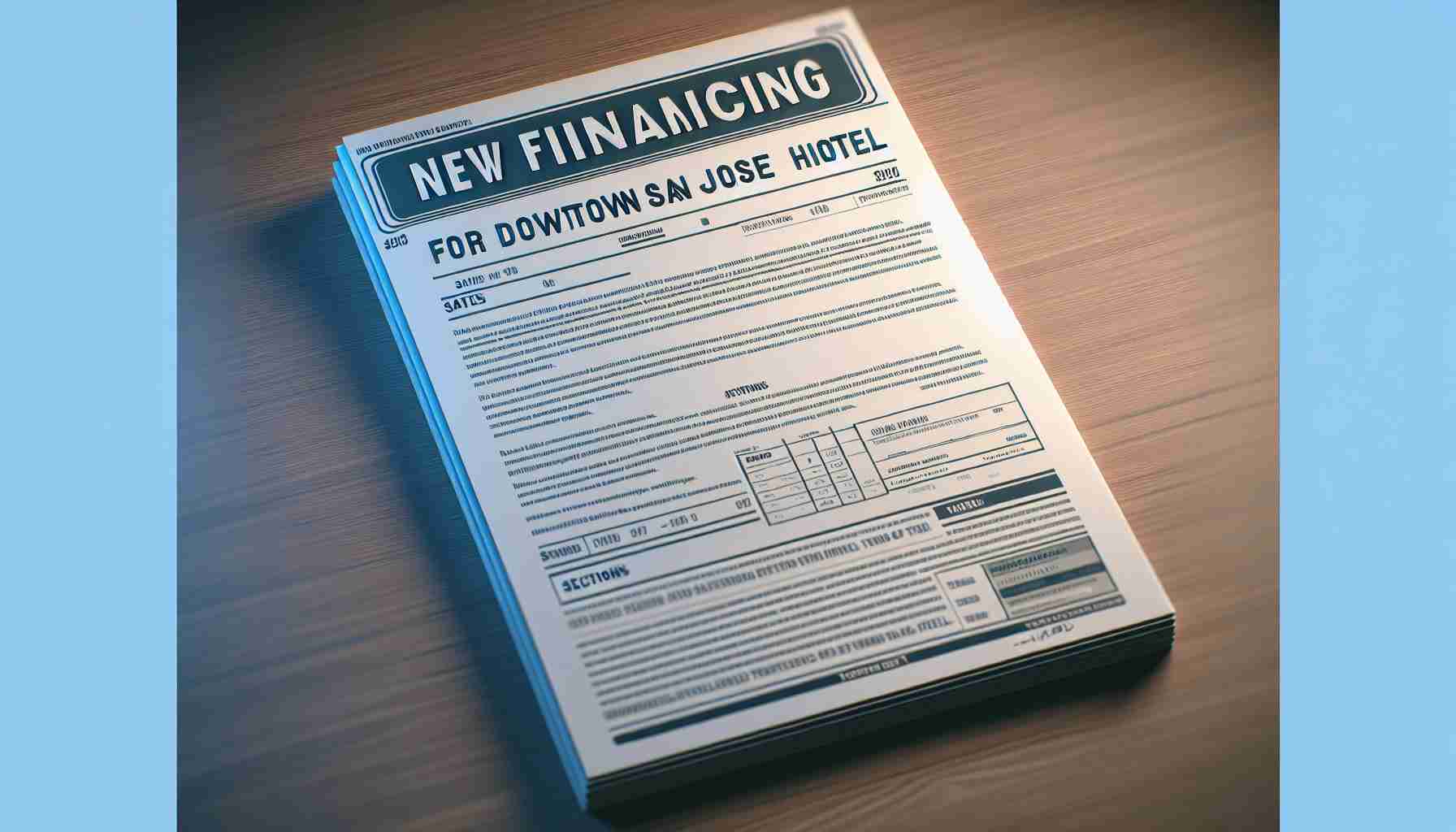 New Financing Strategy for Downtown San Jose Hotel