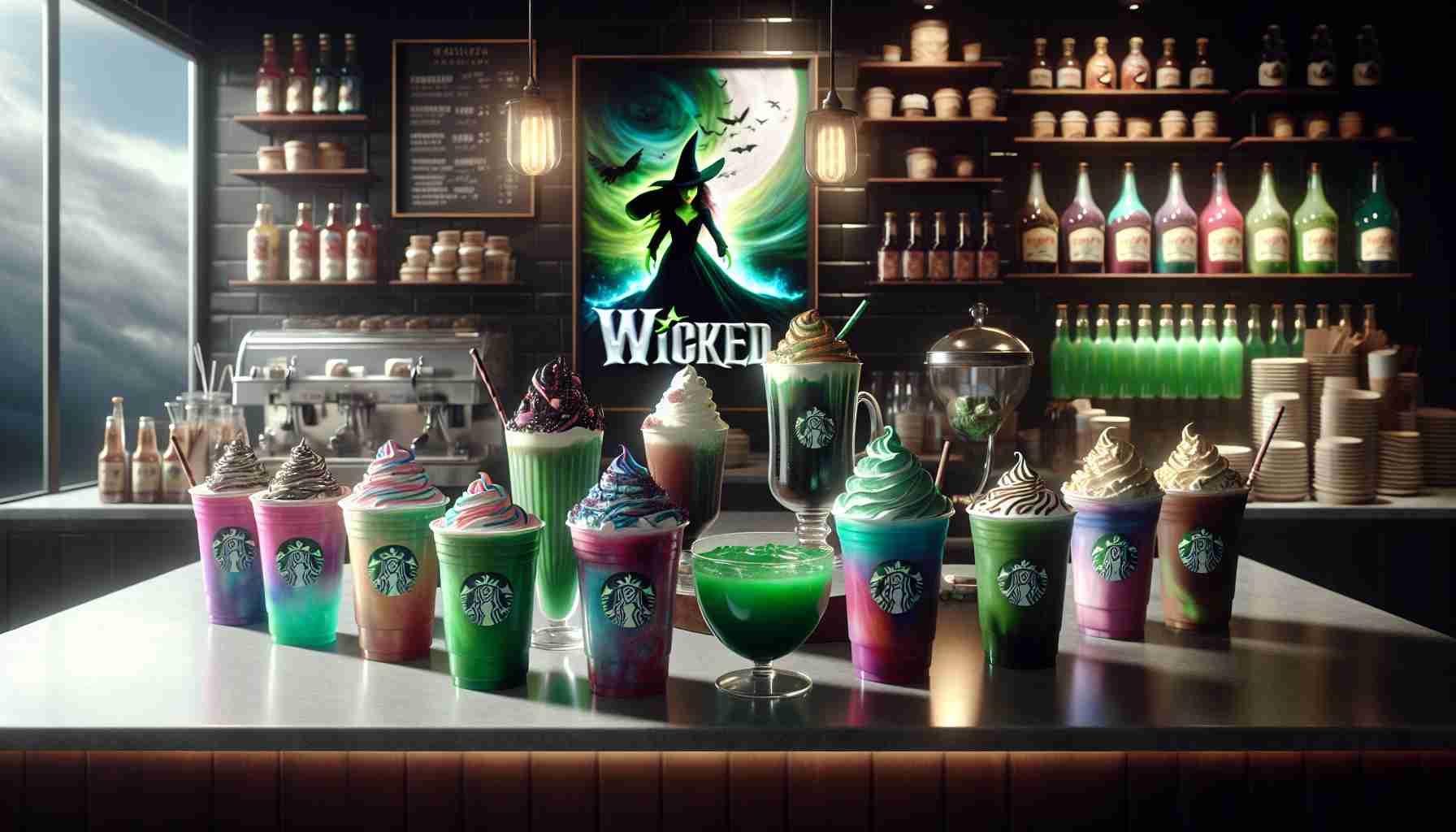 Starbucks Unveils New Beverages Inspired by Upcoming Film “Wicked”