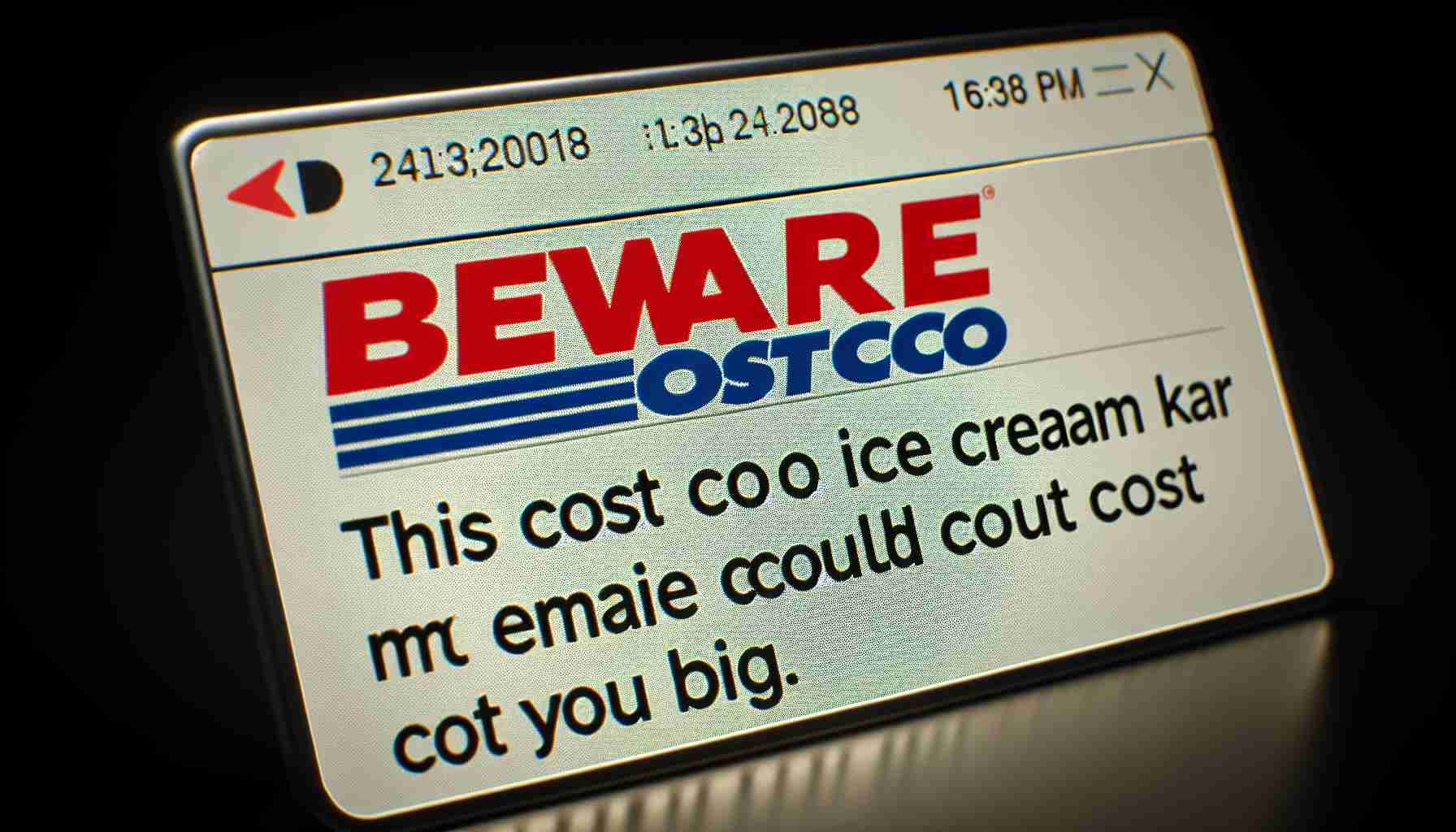 Beware: This Costco Ice Cream Maker Email Could Cost You Big