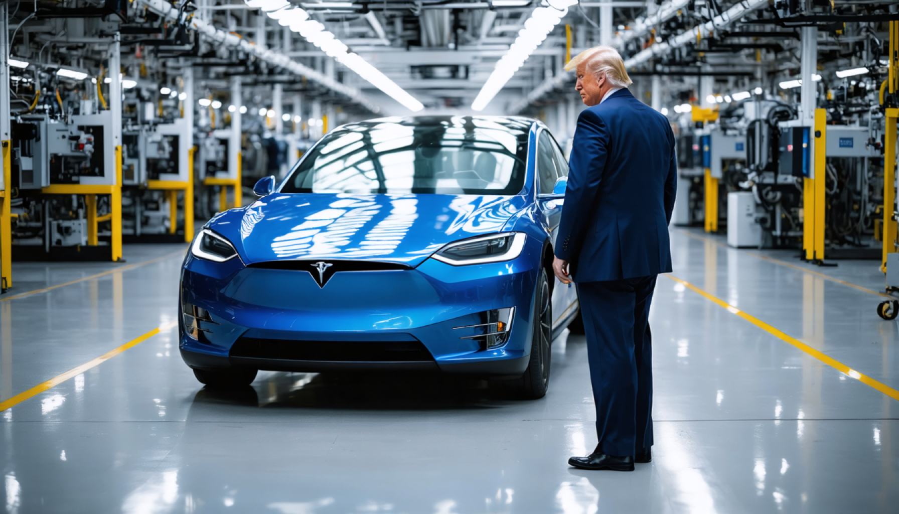 Trump Sounds the Alarm: Is Tesla’s Indian Factory Deal a Blow to the U.S.?