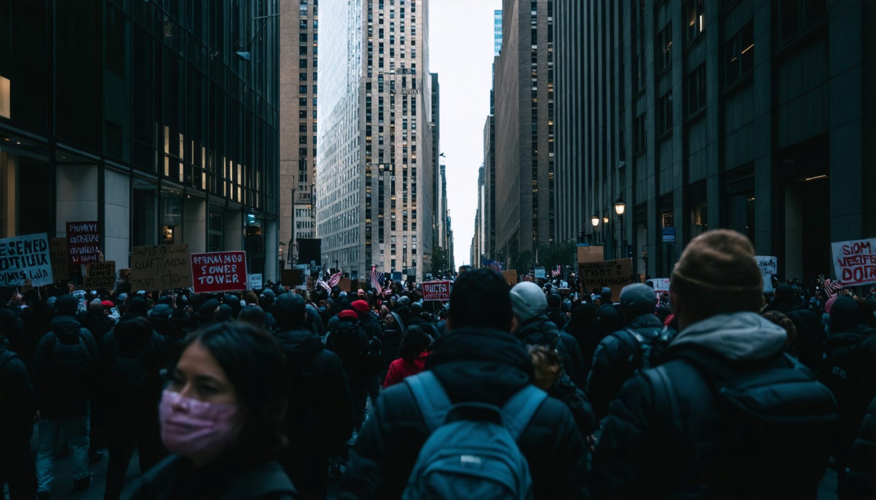 Rising Tensions: Trump Tower Infiltrated by Protesters Demanding Justice for Detained Activist