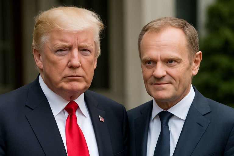 Donald Trump and Donald Tusk
