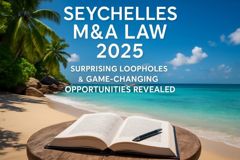 2025 Seychelles M&A Law: Surprising Loopholes & Game-Changing Opportunities Revealed