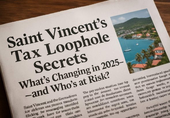 Saint Vincent’s Tax Loophole Secrets: What’s Changing in 2025—and Who’s at Risk?