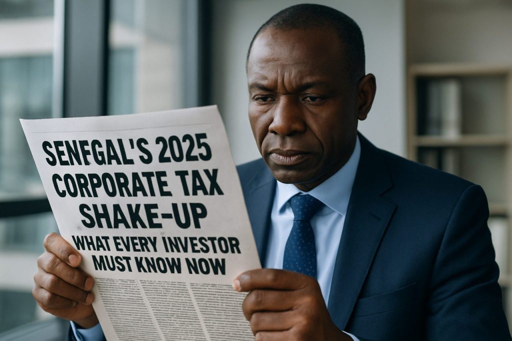 Senegal’s 2025 Corporate Tax Shake-Up: What Every Investor Must Know Now Senegal’s 2025 Corporate Tax Shake-Up: What Every Investor Must Know Now
