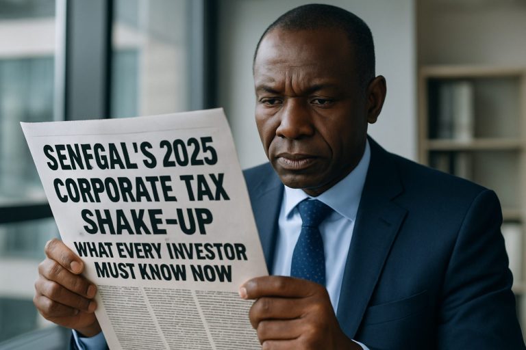 Senegal’s 2025 Corporate Tax Shake-Up: What Every Investor Must Know Now