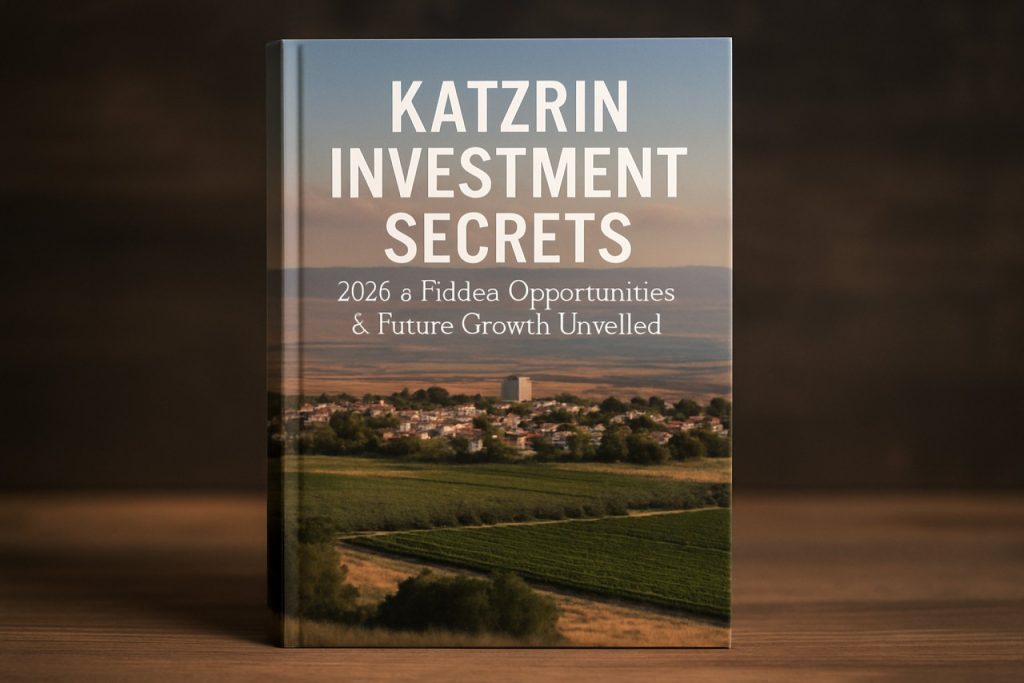Katzrin Investment Secrets: 2025’s Hidden Opportunities & Future Growth Unveiled Katzrin Investment Secrets: 2025’s Hidden Opportunities & Future Growth Unveiled