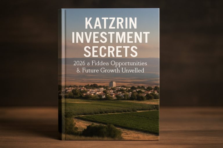 Katzrin Investment Secrets: 2025’s Hidden Opportunities & Future Growth Unveiled