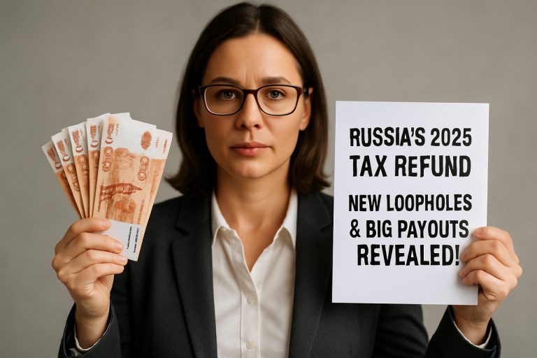 Russia’s 2025 Tax Refund: New Loopholes & Big Payouts Revealed