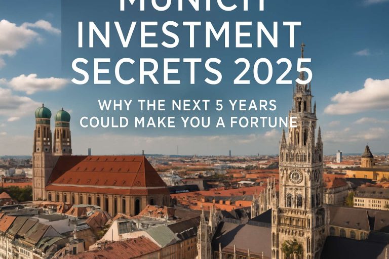 Munich Investment Secrets 2025: Why the Next 5 Years Could Make You a Fortune