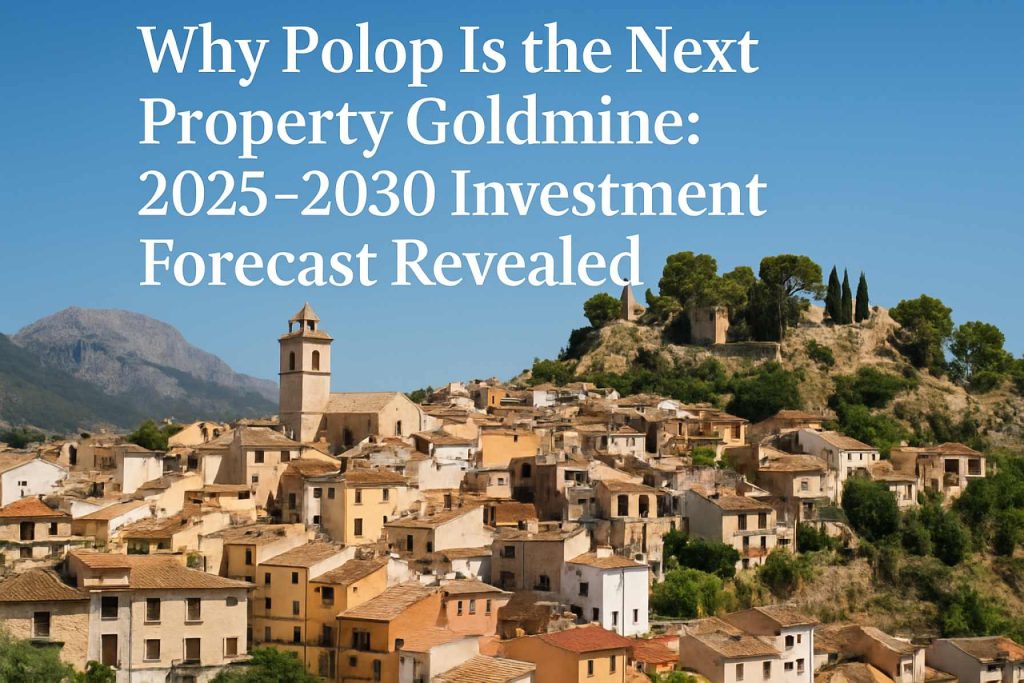 Why Polop Is the Next Property Goldmine: 2025–2030 Investment Forecast Revealed Why Polop Is the Next Property Goldmine: 2025–2030 Investment Forecast Revealed