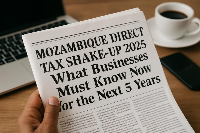 Mozambique Direct Tax Shake-Up 2025: What Businesses Must Know Now for the Next 5 Years