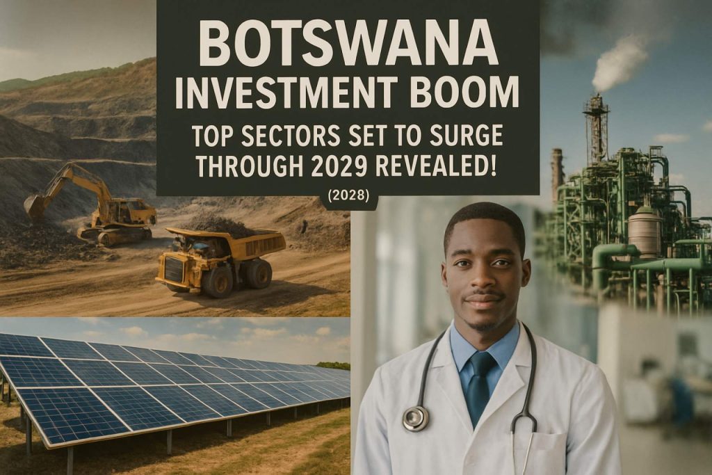 Botswana Investment Boom: Top Sectors Set to Surge Through 2029 Revealed! (2025) Botswana Investment Boom: Top Sectors Set to Surge Through 2029 Revealed! (2025)