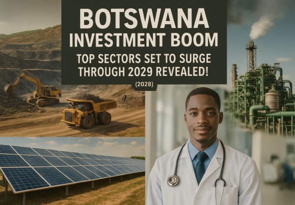 Botswana Investment Boom: Top Sectors Set to Surge Through 2029 Revealed! (2025)