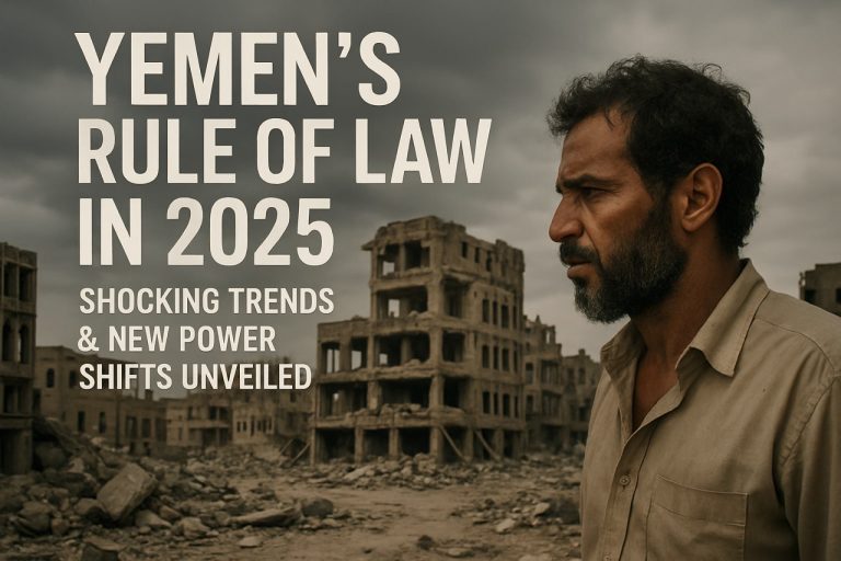 Yemen’s Rule of Law in 2025: Shocking Trends & New Power Shifts Unveiled