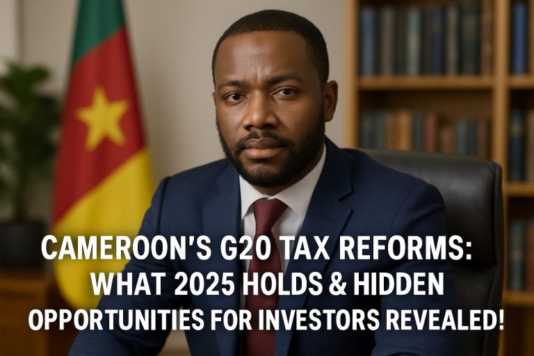Cameroon’s G20 Tax Reforms: What 2025 Holds & Hidden Opportunities for Investors Revealed