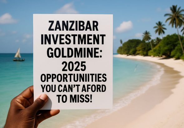 Zanzibar Investment Goldmine: 2025 Opportunities You Can’t Afford to Miss