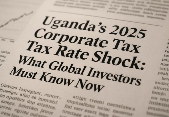 Uganda’s 2025 Corporate Tax Rate Shock: What Global Investors Must Know Now
