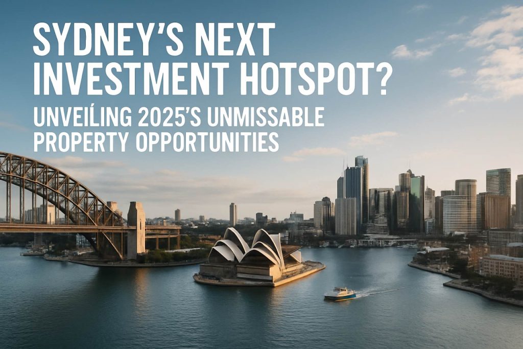 Sydney’s Next Investment Hotspot? Unveiling 2025’s Unmissable Property Opportunities Sydney’s Next Investment Hotspot? Unveiling 2025’s Unmissable Property Opportunities