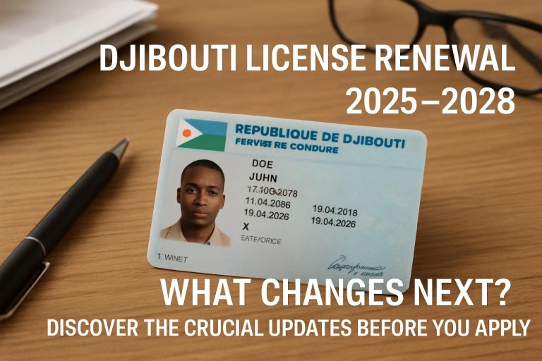 Djibouti License Renewal 2025–2028: What Changes Next? Discover the Crucial Updates Before You Apply Djibouti License Renewal 2025–2028: What Changes Next? Discover the Crucial Updates Before You Apply