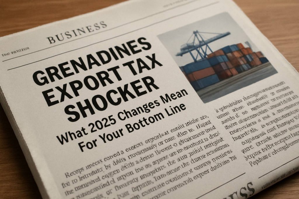 Grenadines Export Tax Shocker: What 2025 Changes Mean for Your Bottom Line Grenadines Export Tax Shocker: What 2025 Changes Mean for Your Bottom Line