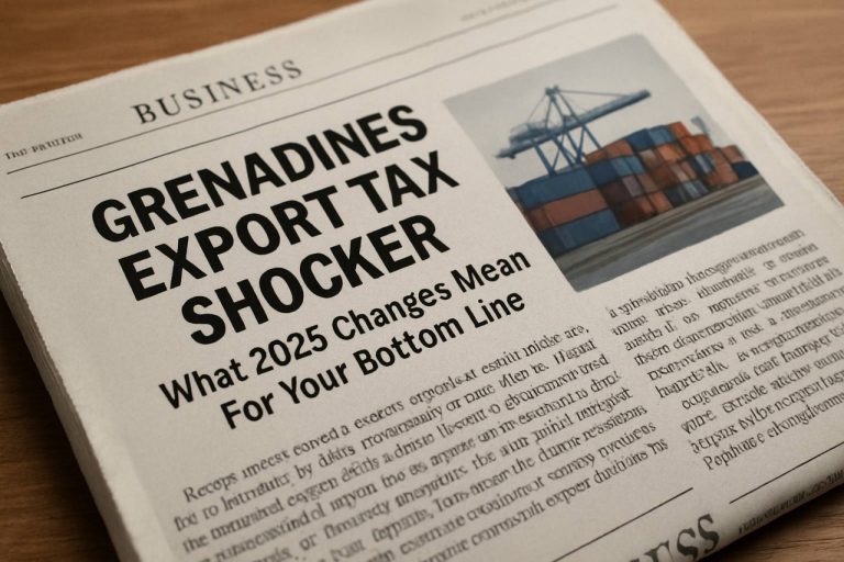 Grenadines Export Tax Shocker: What 2025 Changes Mean for Your Bottom Line