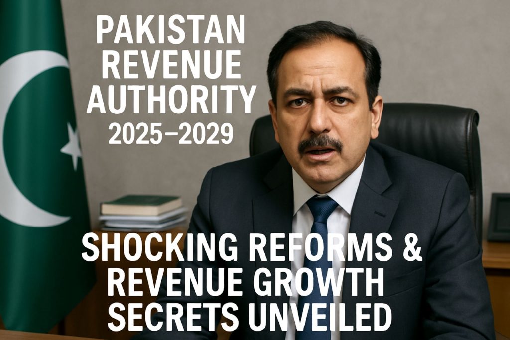 Pakistan Revenue Authority 2025–2029: Shocking Reforms & Revenue Growth Secrets Unveiled Pakistan Revenue Authority 2025–2029: Shocking Reforms & Revenue Growth Secrets Unveiled