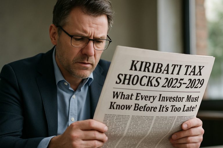 Kiribati Tax Shocks 2025–2029: What Every Investor Must Know Before It’s Too Late