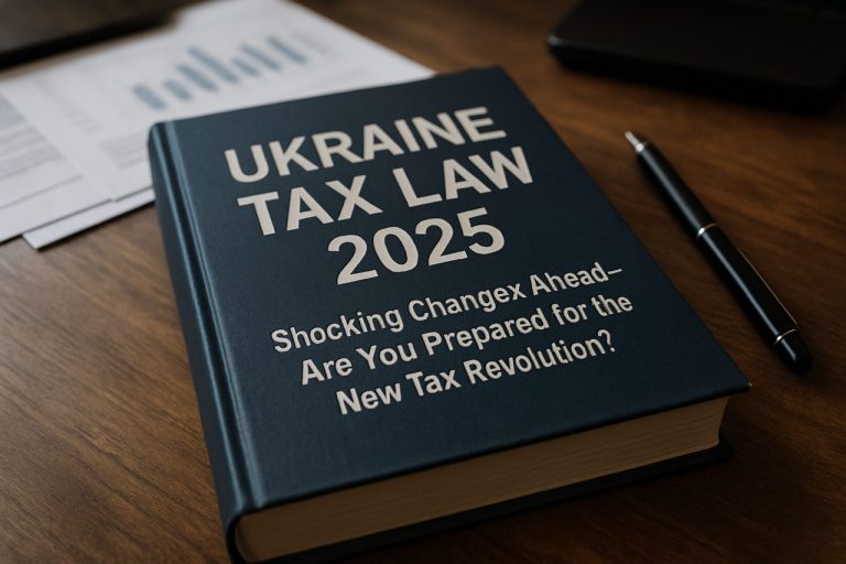 Ukraine Tax Law 2025: Shocking Changes Ahead—Are You Prepared for the New Tax Revolution?