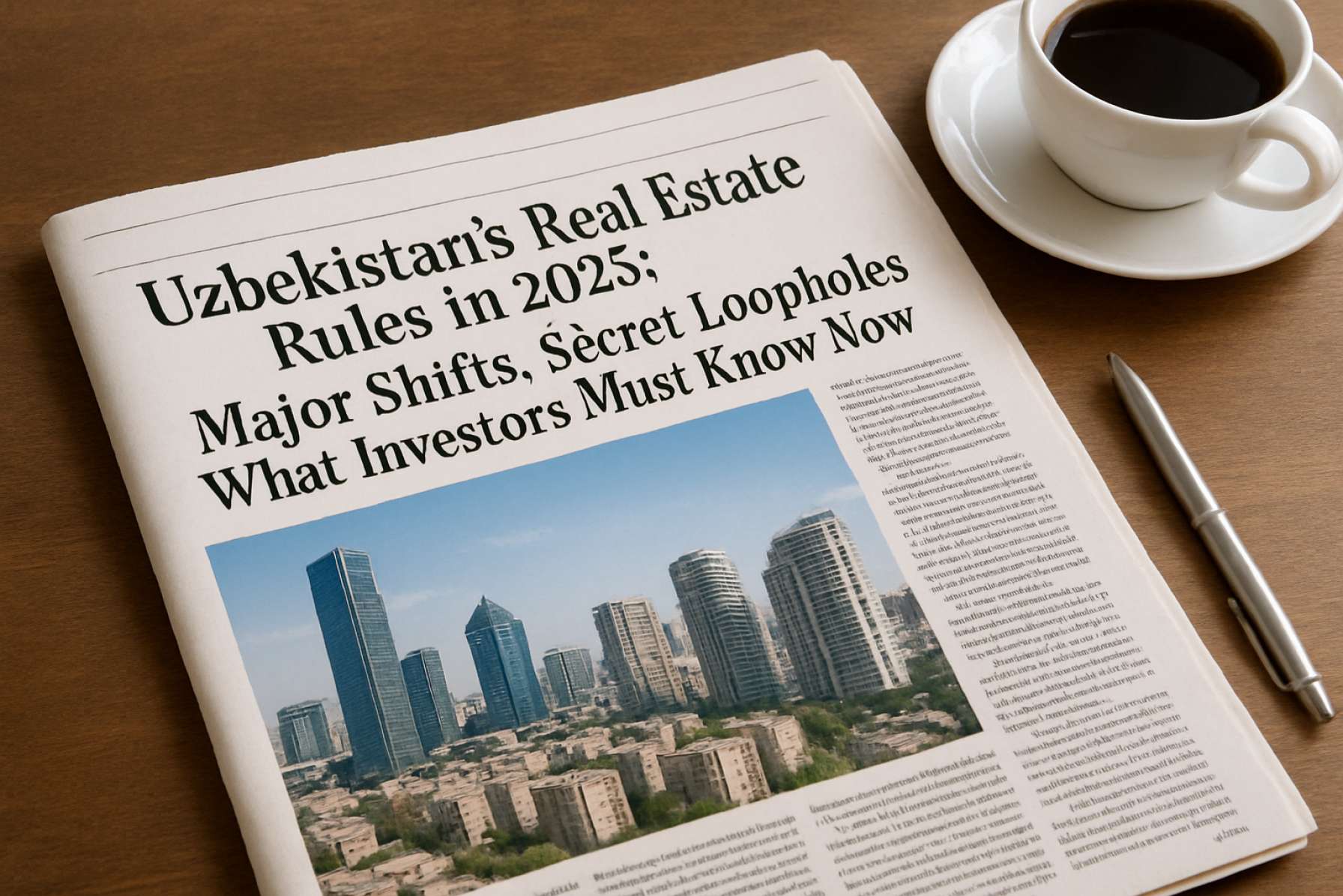Uzbekistan’s Real Estate Rules in 2025: Major Shifts, Secret Loopholes & What Investors Must Know Now