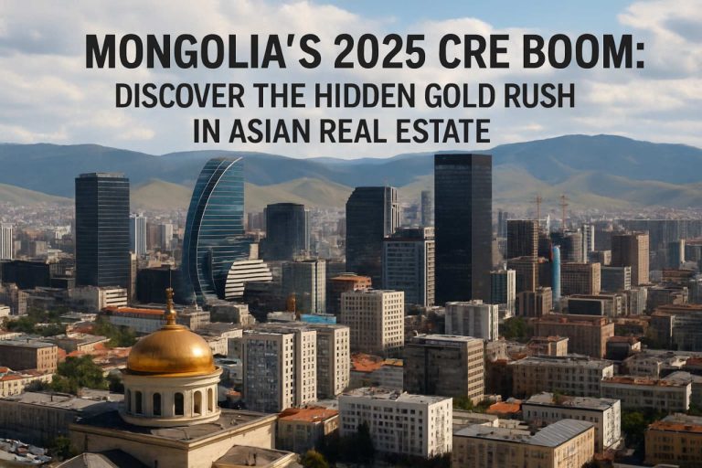Mongolia’s 2025 CRE Boom: Discover the Hidden Gold Rush in Asian Real Estate