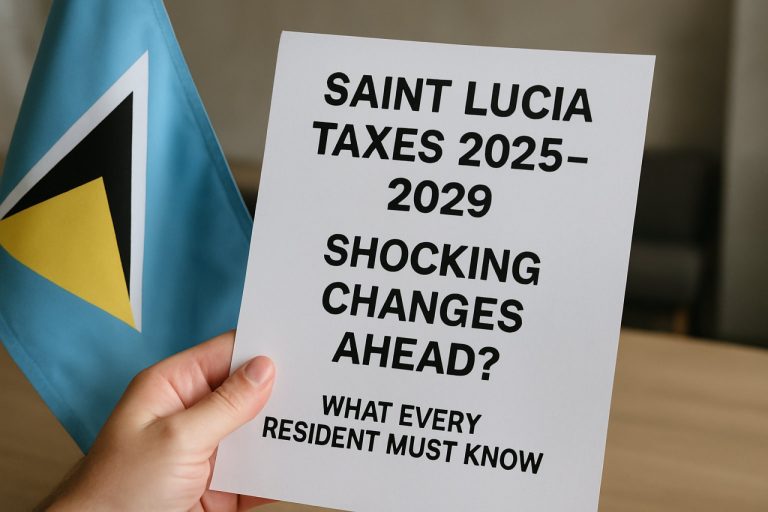 Saint Lucia Taxes 2025–2029: Shocking Changes Ahead? What Every Resident Must Know