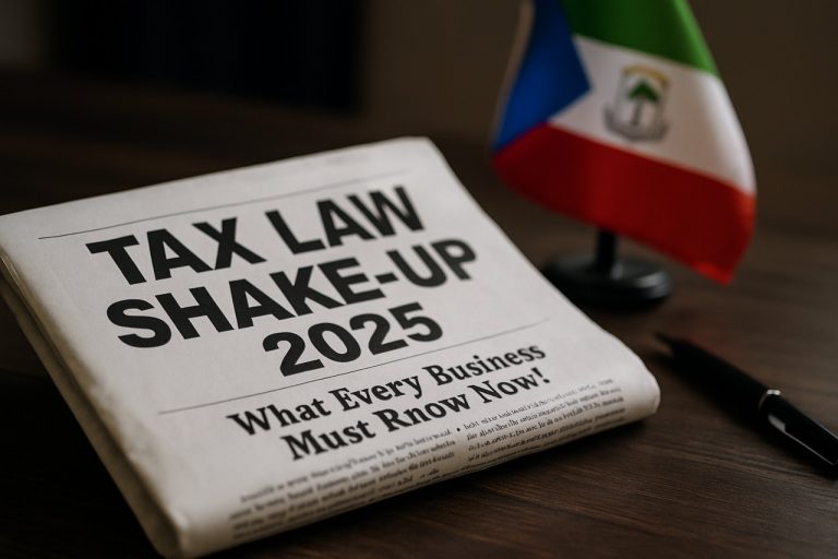 Equatorial Guinea Tax Law Shake-Up 2025: What Every Business Must Know Now