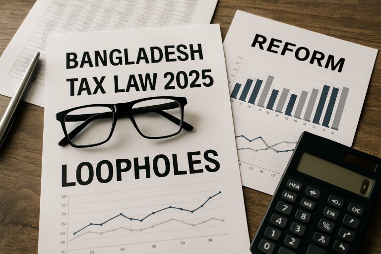 Bangladesh Tax Law 2025: Shocking Reforms & Major Loopholes Exposed