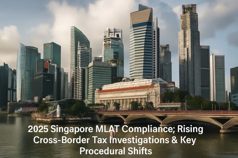 2025 Singapore MLAT Compliance: Rising Cross-Border Tax Investigations & Key Procedural Shifts